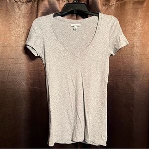 American Eagle gray short sleeve tee shirt Small